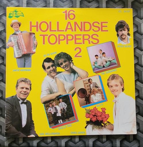 LP 16 Hollandse Toppers 2, Cd's en Dvd's, Vinyl | Nederlandstalig, Gebruikt, Overige genres, Ophalen of Verzenden