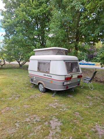 In uitmuntende staat.  Eriba puck 1993, Caravans en Kamperen, Tot en met 2, 4 tot 5 meter, Lengtebed, Schokbreker