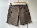 Bershka bruine korte broek - Maat 34, Maat 34 (XS) of kleiner, Gedragen, Bruin, Kort