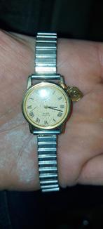 dames horloge, Staal, Gebruikt, Polshorloge, Goud