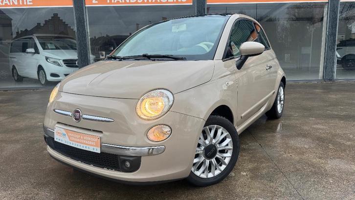 Fiat 500, 1.2i benzine,2015, Automaat,96.080km's,AC+Garantie, Auto's, Fiat, Bedrijf, Te koop, Radio, Benzine, Euro 6, Automaat