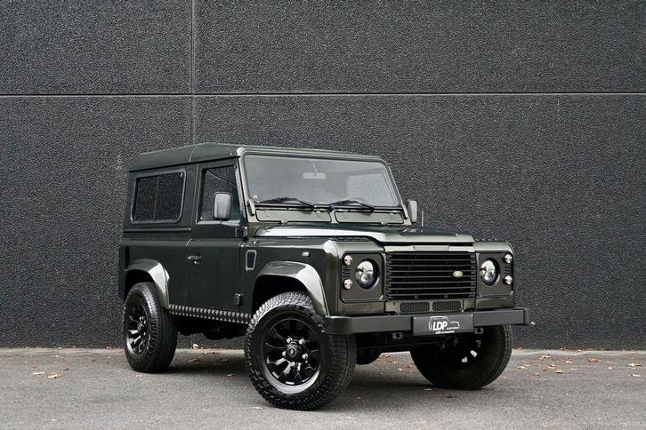 Land Rover Defender 90 Td5 Lichte Vracht 3 zit, Auto's, Land Rover, Bedrijf, Te koop, LED verlichting, Defender, Diesel, Ophalen