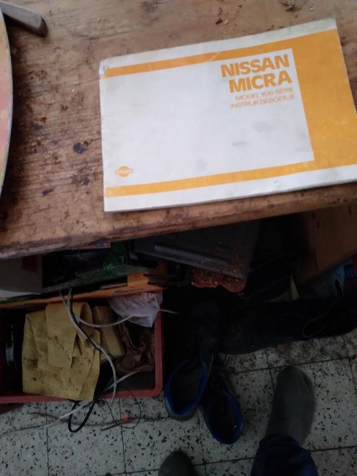 Livret d'instructions néerlandais de la Nissan Micra K10, Autos : Divers, Modes d'emploi & Notices d'utilisation, Enlèvement ou Envoi