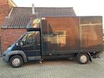 Citroen Jumper met meubelbak 2.2 HDI 130 PK, Auto's, Bestelwagens en Lichte vracht, 94 kW, Citroën, Zwart, Bedrijf