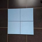 16 carrelages 29,5  29,5 bleu clair, Bricolage & Construction, Enlèvement, Comme neuf