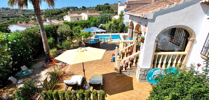 Te huur vakantie villa costa Blanca., Vakantie, Vakantiehuizen | Spanje, Costa Blanca, Landhuis of Villa, Landelijk, Aan zee, In bergen of heuvels