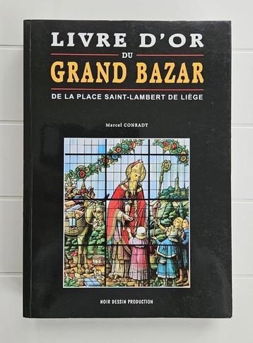 Gouden boek van de Grand Bazaar van de Place Saint-Lambert i beschikbaar voor biedingen