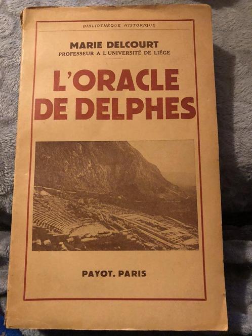 L'Oracle de Delphes - Marie Delcourt, Livres, Histoire & Politique, Utilisé, 14e siècle ou avant, Enlèvement ou Envoi