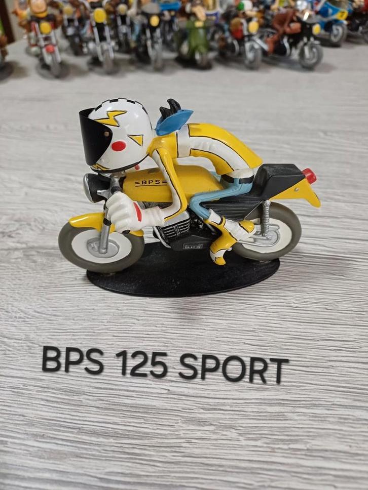 1 Joe and Bar Team BPS 125 Sportmotorfiets, Verzamelen, Stripfiguren, Beeldje of Figuurtje, Overige figuren, Ophalen of Verzenden