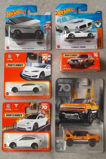 Matchbox/Hot Wheels - Amerikaanse voertuigen beschikbaar voor biedingen