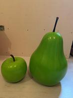 Decoratie - Appel en peer - lime groen, Ophalen, Nieuw