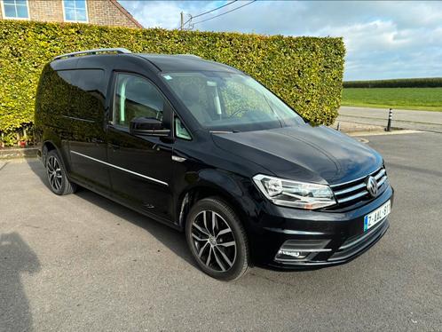 Volkswagen Caddy maxi 5pl lichte vracht! 2.0tdi 128000km, Autos, Camionnettes & Utilitaires, Entreprise, ABS, Phares directionnels