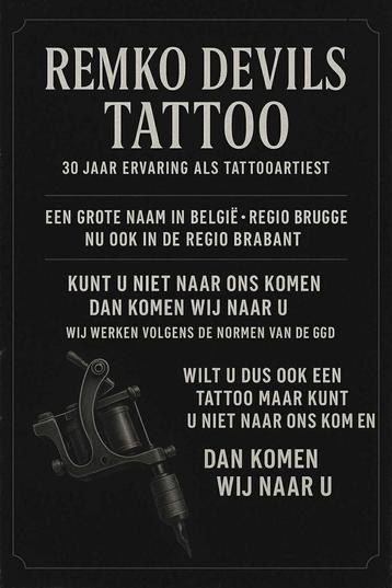 Tattoo beschikbaar voor biedingen