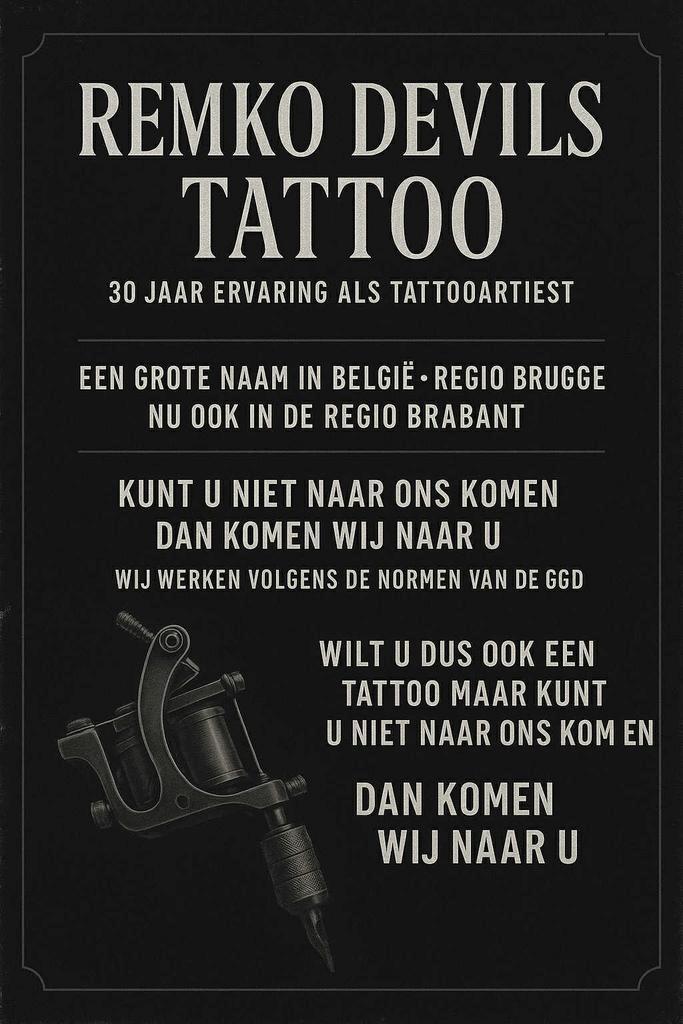 Tattoo, Hobby en Vrije tijd, Overige Hobby en Vrije tijd, Ophalen