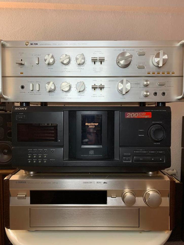 Audioapparatuur, Versterker, HIFI, Tuner, CD, Deck, Audio, Tv en Foto, Versterkers en Ontvangers, Marantz, Ophalen
