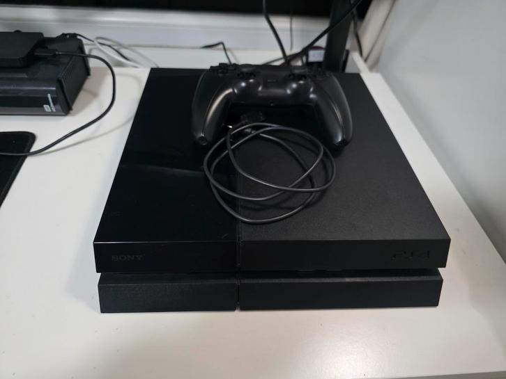 Pps4 met 10 spellen, Games en Spelcomputers, Spelcomputers | Sony PlayStation 4, Gebruikt, Original, 500 GB, Met 1 controller