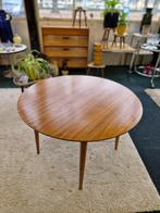 Ronde vintage coffee table / salontafel Opal 70s, Ophalen, Gebruikt, Rond, Vintage