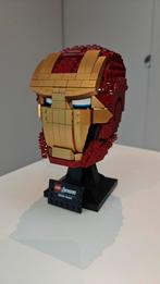 Lego Marvel 76165 Iron Man Helmet, Ophalen of Verzenden, Zo goed als nieuw, Complete set, Lego