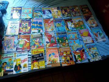 Lot de 31 BDs Les simpson beschikbaar voor biedingen