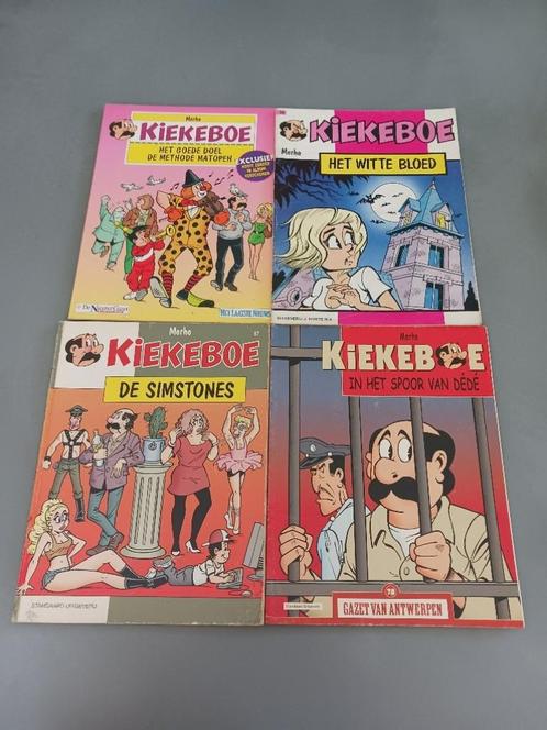 Kiekeboe 36, 78, 87 + HLN strip, 1ste druk, goede staat, Boeken, Stripverhalen, Meerdere stripboeken, Verzenden