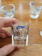 4 borrel glaasjes Kreta, Glas of Glazen, Ophalen of Verzenden, Effen, Glas