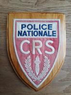 Crest CRS Nationale politie, Embleem of Badge, Overige soorten, Ophalen