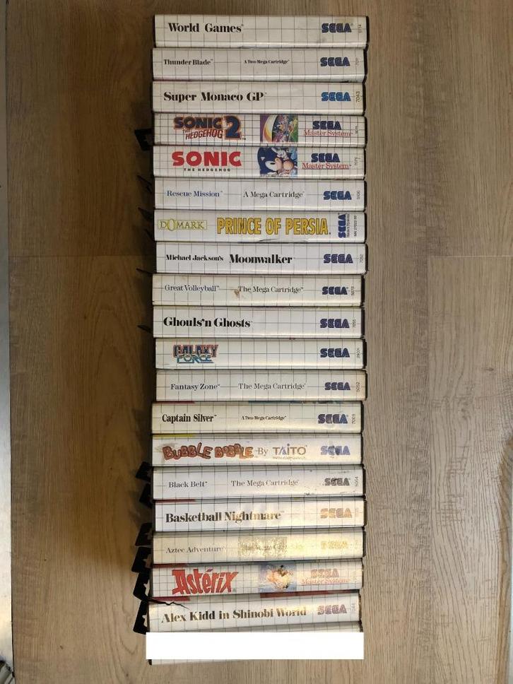 Sega Master System spellen, Games en Spelcomputers, Games | Sega, Gebruikt, Master System, Ophalen of Verzenden