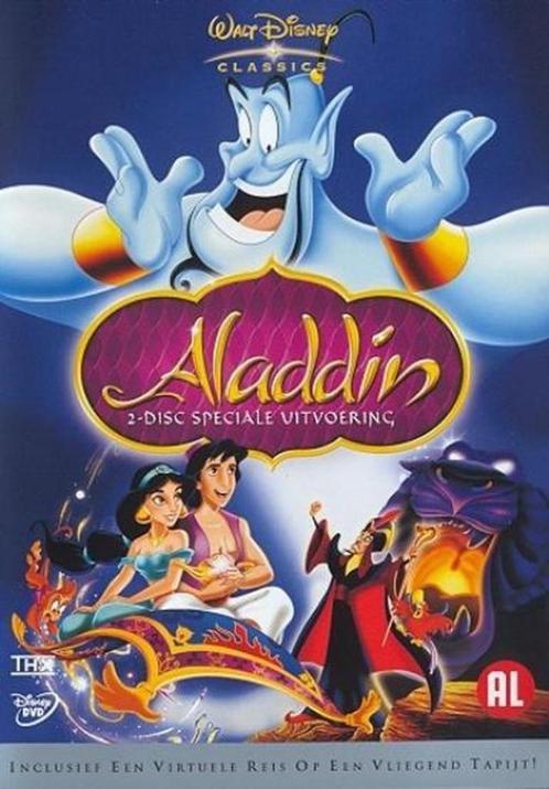 Disney Aladdin (1992) Dvd 2disc Ook Nederlands Gesproken !, CD & DVD, DVD | Films d'animation & Dessins animés, Utilisé, Américain