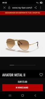 Ray Ban zonnebril, Handtassen en Accessoires, Zonnebrillen en Brillen | Dames, Ophalen, Zonnebril, Bruin, Zo goed als nieuw