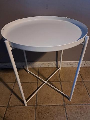 Ronde salon / bijzettafel met afneembaar blad van kea GLADOM beschikbaar voor biedingen