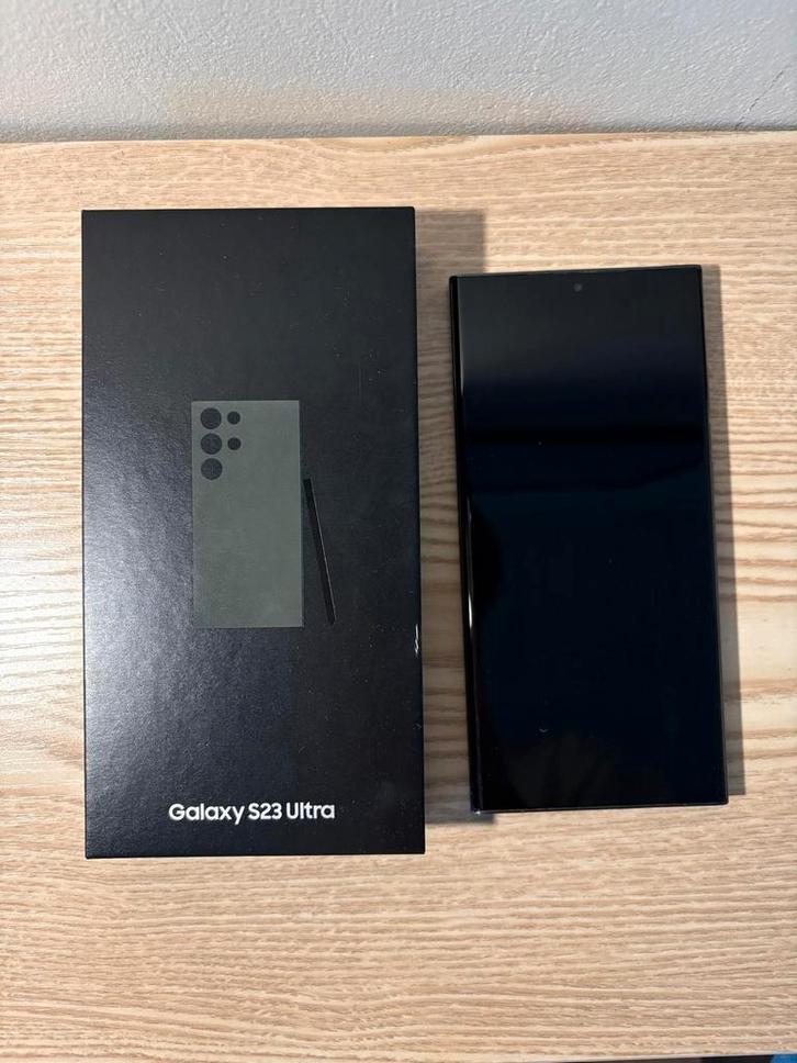 Samsung S23 ultra 256gb groen, Telecommunicatie, Mobiele telefoons | Samsung, Zo goed als nieuw, Galaxy S23, 256 GB, Zonder abonnement