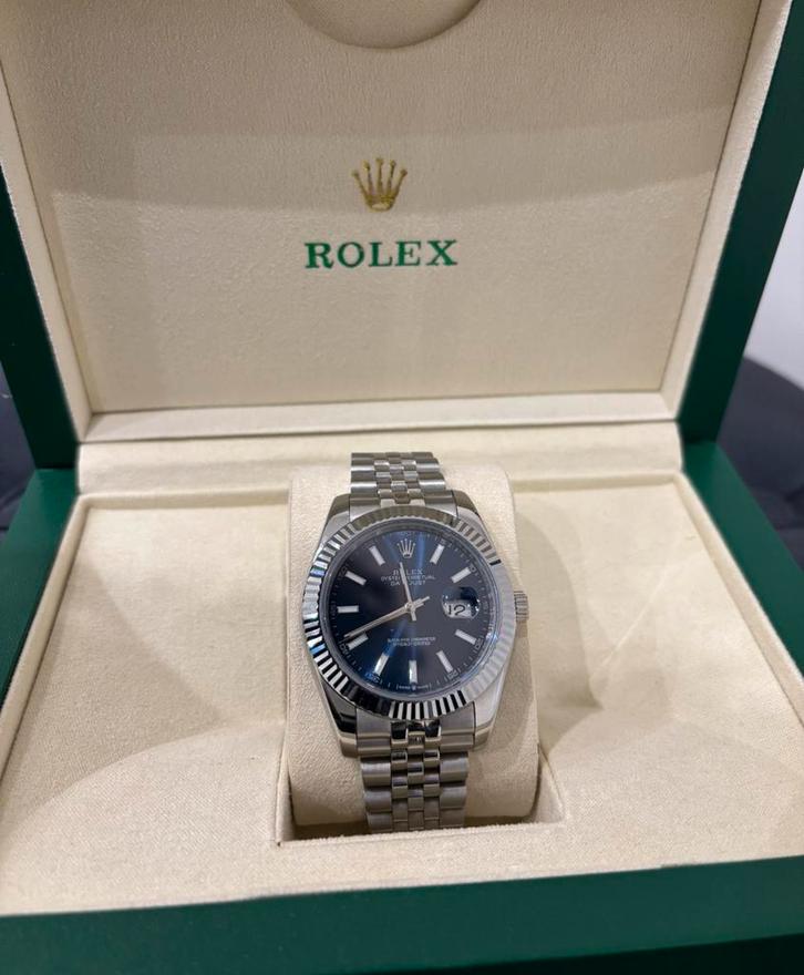 Rolex Datejust 41mm, Bijoux, Sacs & Beauté, Montres | Hommes, Neuf, Montre-bracelet, Rolex, Acier, Acier, Enlèvement ou Envoi