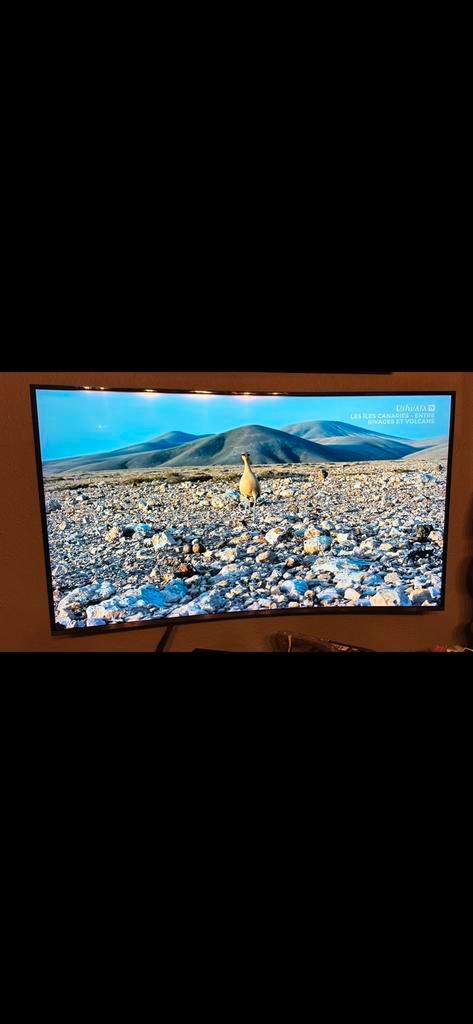 Télévision Samsung Curved 49 pouces UltraHD 4K, Maison & Meubles, Cheminées, Comme neuf