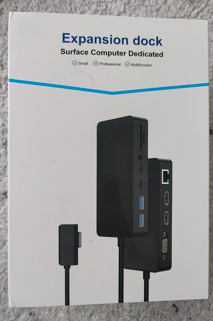 Dockingstation voor Microsoft surface/Microsoft surface Pro, Informatique & Logiciels, Ordinateurs & Logiciels Autre, Enlèvement