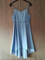 Jeanslook jurk langere achterkant van Clockhouse JBC, maat 3, Comme neuf, Taille 38/40 (M), Bleu, Clockhouse