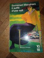 Livre il suffit d Une nuit Somerset Maugham, Boeken, Ophalen of Verzenden, Somerset Maugham