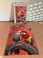 Ravensburger: puzzel parkieten 500 stukjes, Hobby en Vrije tijd, Ophalen of Verzenden, 500 t/m 1500 stukjes, Gebruikt, Legpuzzel