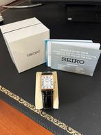 SEIKO Solar Tank dresshorloge, Staal, Seiko, Zo goed als nieuw, Polshorloge