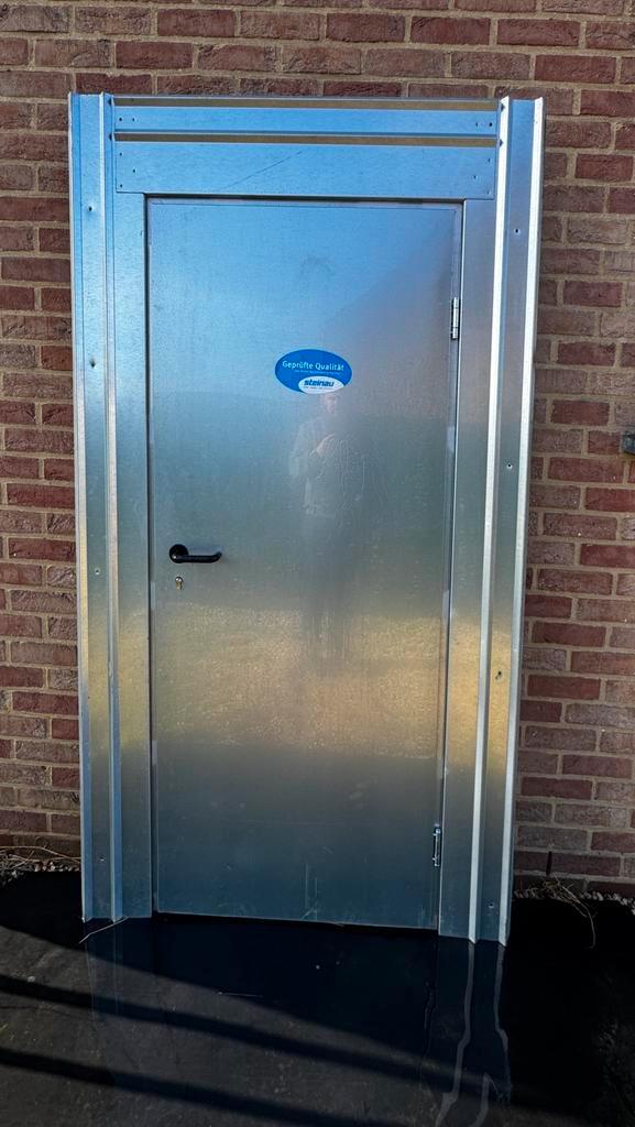 Porte de chantier, Bricolage & Construction, Sanitaire, Comme neuf, Enlèvement