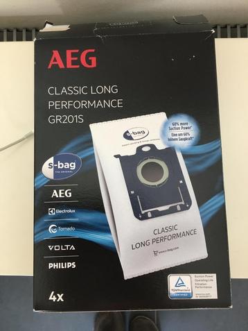 Stofzuigerzakken AEG GR201S - 3 stuks, Enlèvement ou Envoi, Neuf, Sac à poussière, Aspirateur