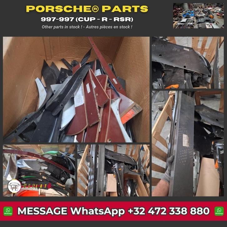 Houten en koolstofelementen — Porsche 996/997 CUP — R — RSR, Auto-onderdelen, Overige Auto-onderdelen, Oldtimer onderdelen, Porsche