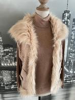 Mouwloos vest met wol - AP Bruphils - 38 - GRATIS rok, Kleding | Dames, Maat 38/40 (M), Bruin, Verzenden, AP Bruphils