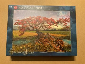 Puzzel Heye Enigma Trees 1000 stukjes, Enlèvement ou Envoi, 500 à 1500 pièces, Neuf, Puzzle