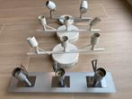 Verlichting, Ophalen, Gebruikt, Metaal of Aluminium, Plafondspot of Wandspot