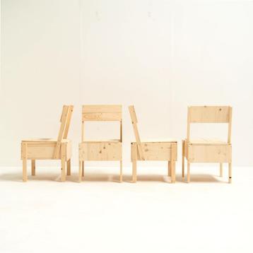 Vintage Enzo Mari Sedia 1 Stoel beschikbaar voor biedingen