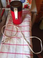 Electrische  vintage koffiemolen Philips - 1970s - Rood, Ophalen of Verzenden
