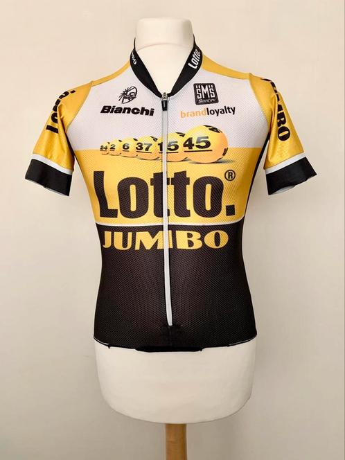 Lotto Jumbo 2015 worn by Dennis van Winden cycling shirt, Sport en Fitness, Wielrennen, Gebruikt