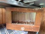 2x vogelkooi, Dieren en Toebehoren, Ophalen, Gebruikt, Hout, Vogelkooi