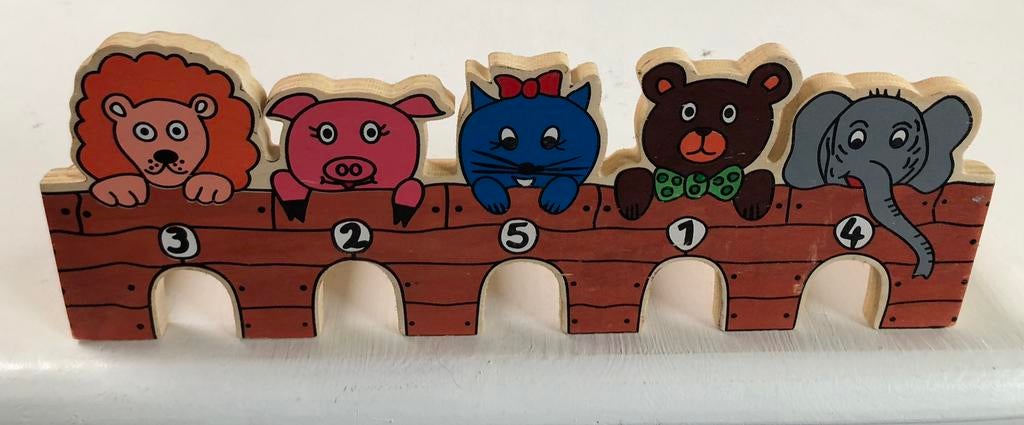 nieuwe houten speelgoed knikkergoal, Ophalen of Verzenden, Nieuw, Overige typen