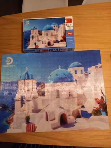 3D puzzel Discovery Santorini 500 stukken beschikbaar voor biedingen
